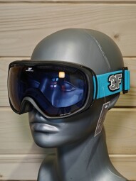 JUNIORSKÉ LYŽIARSKE OKULIARE 3F VISON PURE 2 BLACK-NEON BLUE